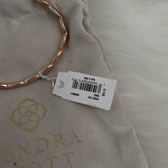 NWT Kendra Scott Brooke cuff bracelet rose gold new gift - Picture 7 of 7